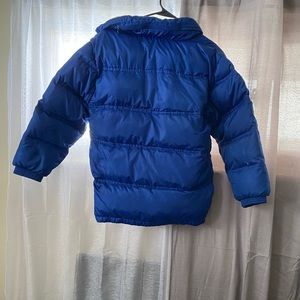 Kids Gap Blue Puffer Coat size Lg/12 youth